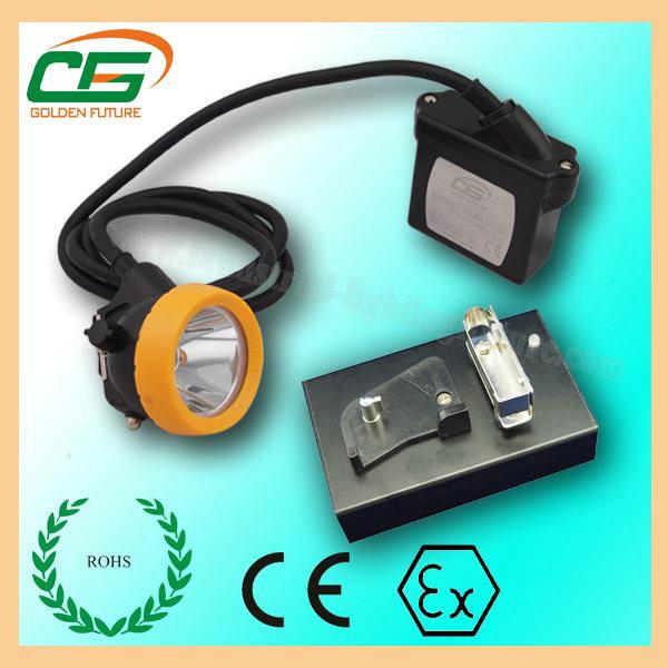DC 4.2V 6.5Ah Cree Rechargeable Miners Headlamp 150 lm For Coal Mines , 15000 Lux 0